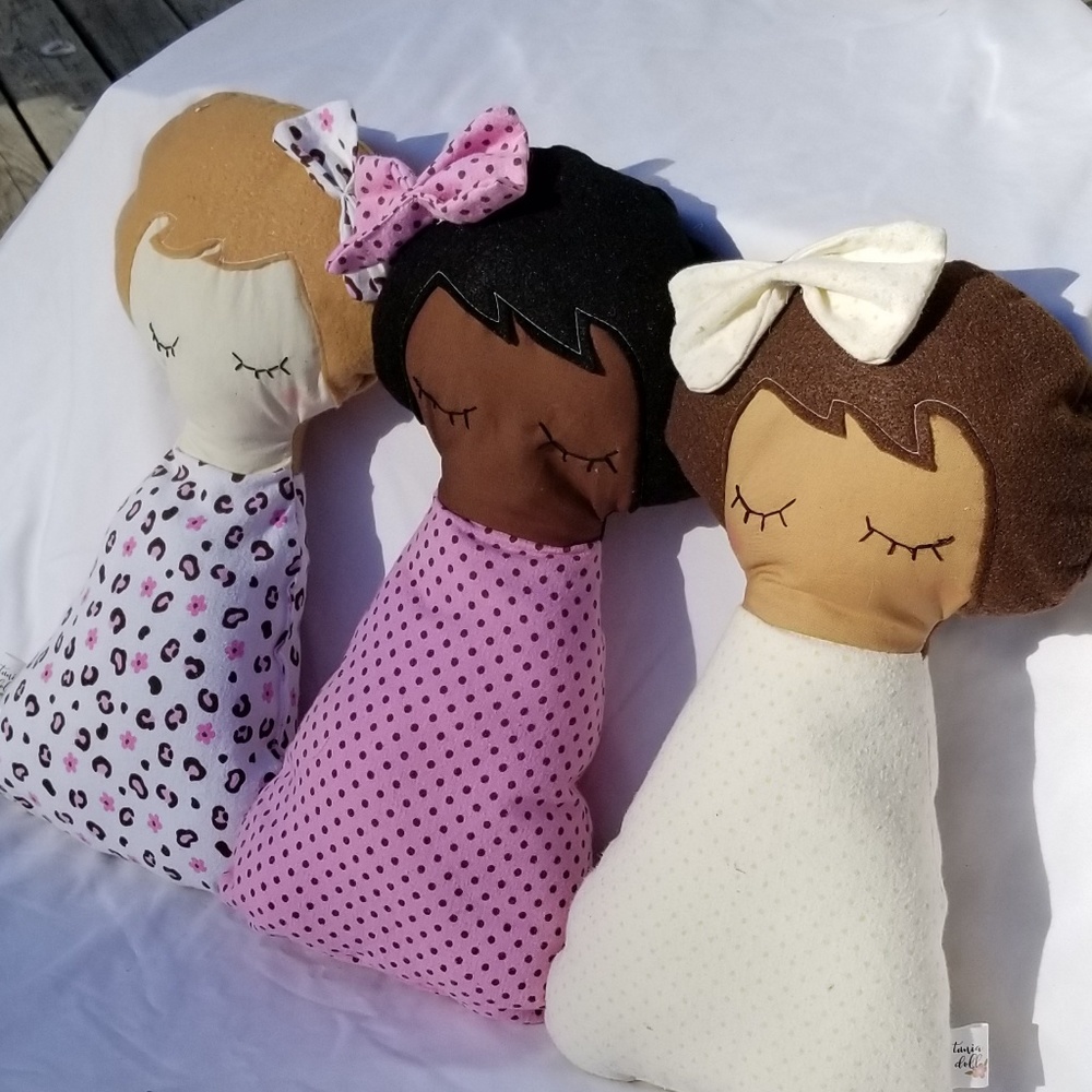 Handmade cloth dolls